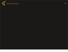 Tablet Screenshot of kinmingholdings.com